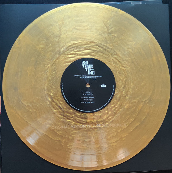 Hans Zimmer : No Time To Die (Original Motion Picture Soundtrack) (2xLP, Album, Ltd, Gol)