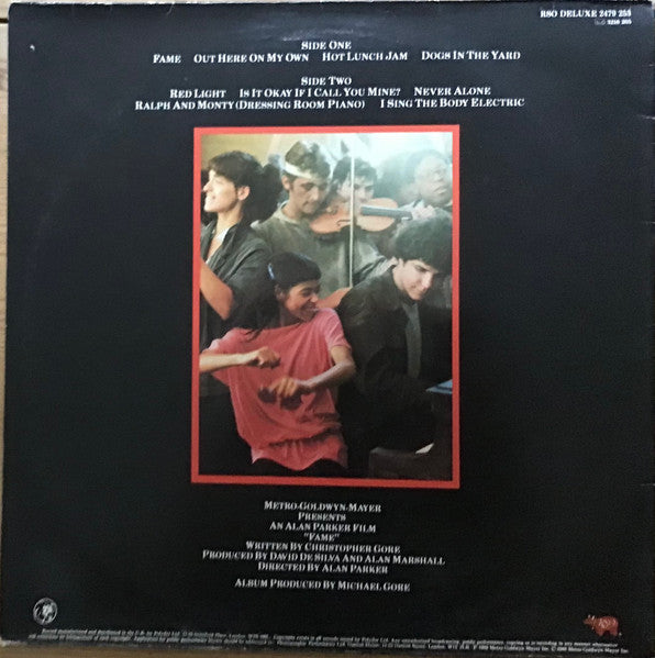 Various : Fame (The Original Soundtrack From The Motion Picture) (LP, RE, Gat)