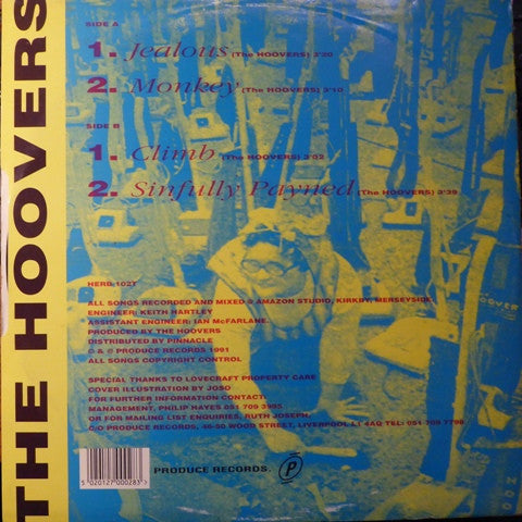 The Hoovers : Jealous (12")