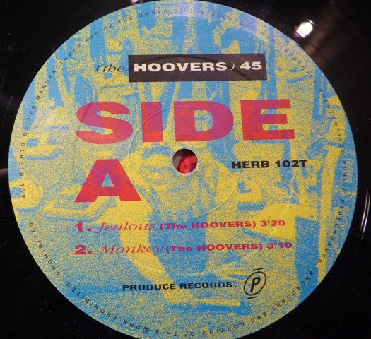The Hoovers : Jealous (12")