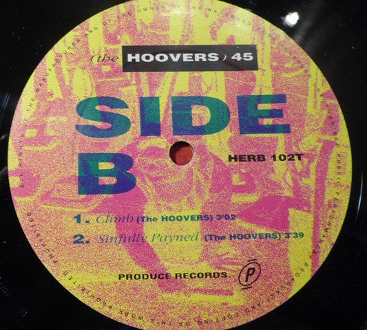 The Hoovers : Jealous (12")