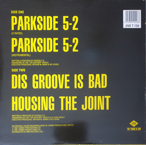 Schoolly D : Parkside 5-2 (12")
