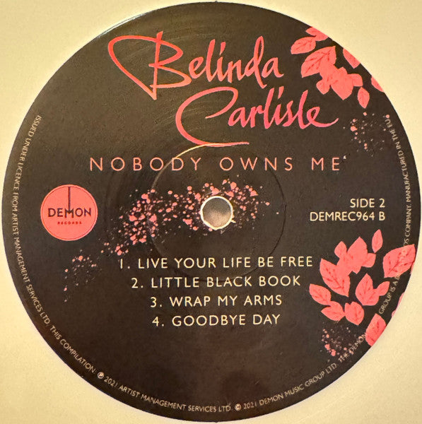 Belinda Carlisle : Nobody Owns Me (LP, Comp, Ltd, S/Edition, Whi)