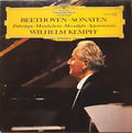 Beethoven* · Wilhelm Kempff : Sonaten  Pathétique / Mondschein = Moonlight / Appassionata (LP, RE)