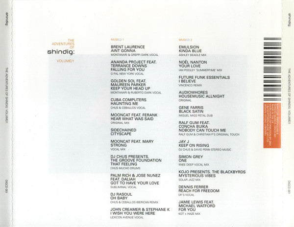 Various : The Adventures Of Shindig Volume 1 (2xCD, Mixed)