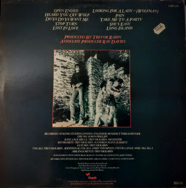 Trevor Rabin : Wolf (LP, Album)