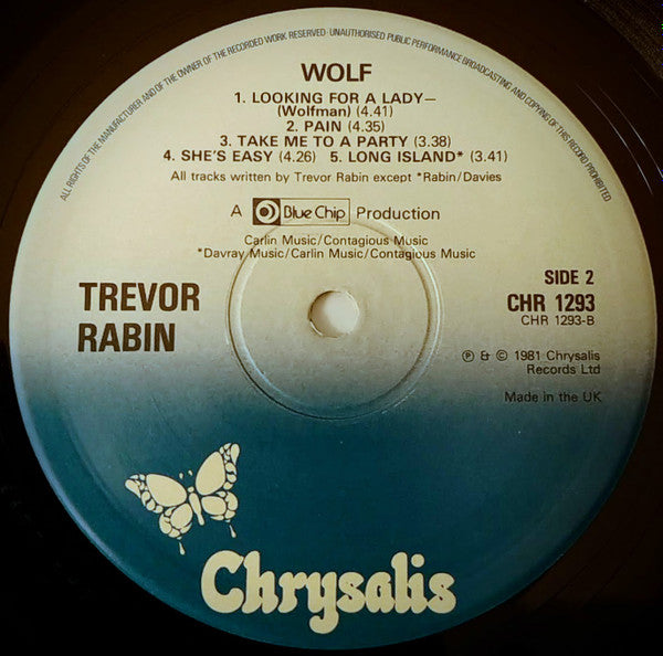 Trevor Rabin : Wolf (LP, Album)
