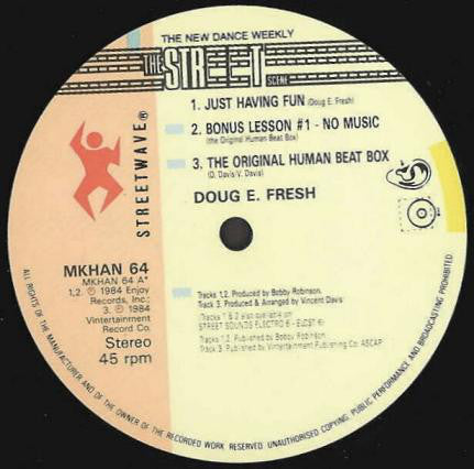 Doug E. Fresh : Just Having Fun (12")