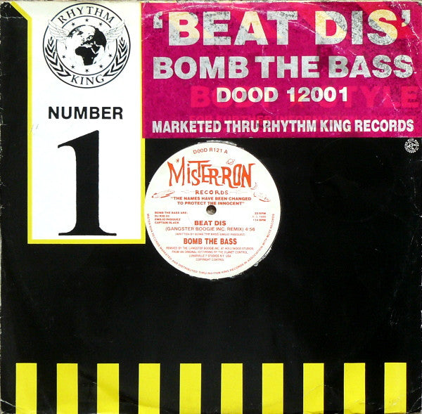 Bomb The Bass : Beat Dis (Remix) (12")
