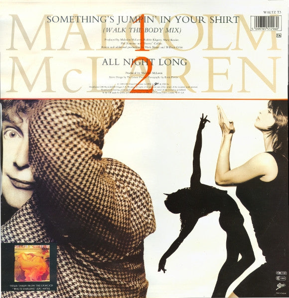 Lisa Marie With Malcolm McLaren And The Bootzilla Orchestra : Something's Jumpin' In Your Shirt (12", Single)