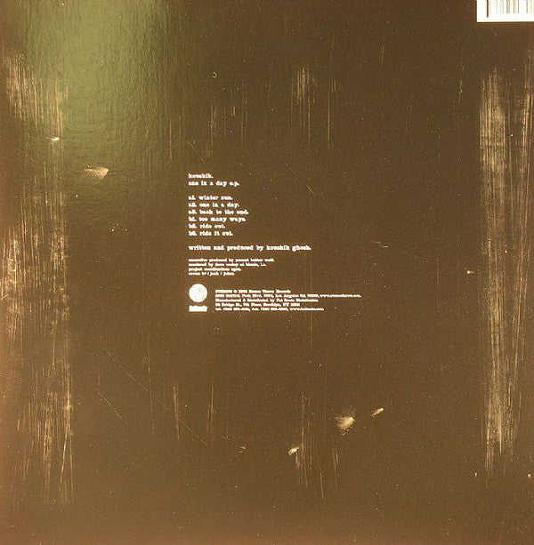 Koushik : One In A Day E.P. (12", EP)