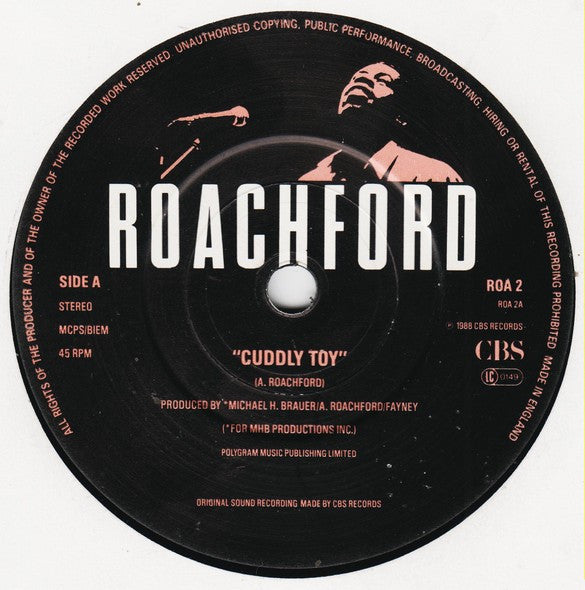 Roachford : Cuddly Toy (7", Single)