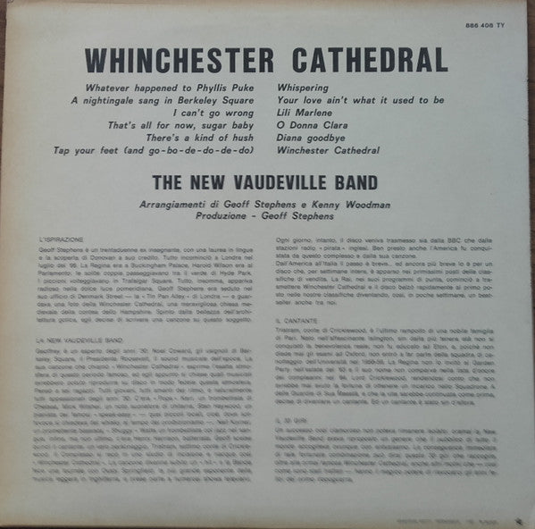 The New Vaudeville Band : Winchester Cathedral (LP, Album)