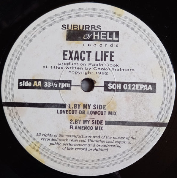 Exact Life featuring Bea B. & Miss Peel : By My Side (12", EP)