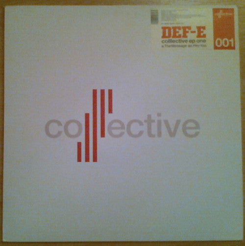 Def-E : Collective EP One (12", EP)