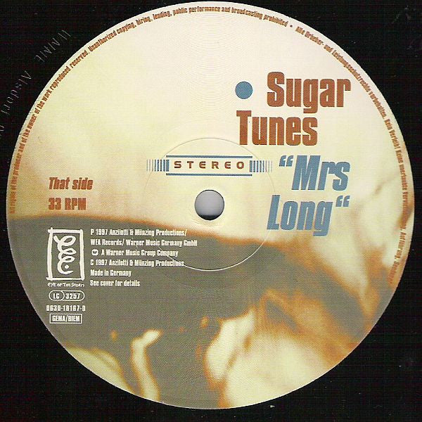Sugar Tunes : Mrs Long (12")
