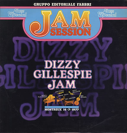 Dizzy Gillespie : Dizzy Gillespie Jam (LP, RM)