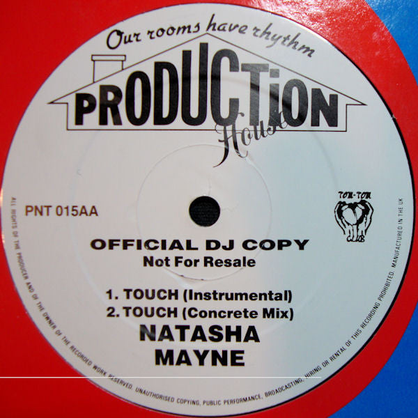 Natasha Mayne : Touch (12", Promo)