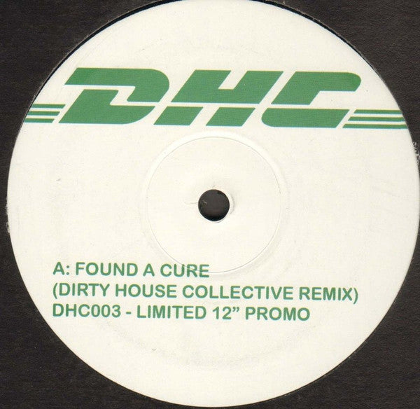 Ultra Naté : Found A Cure (12", S/Sided, Ltd, Promo, Unofficial)