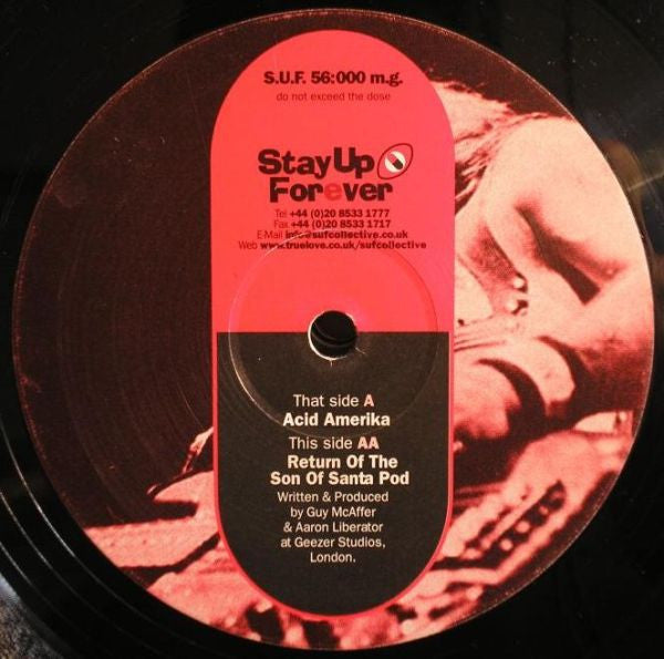 Crash N' Burn : Acid Amerika / Return Of The Son Of Santa Pod (12")