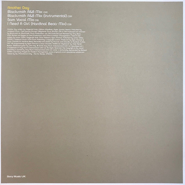 Lemar : Another Day (12", Promo)