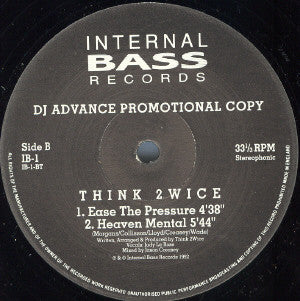 Think Twice : Heaven In Your Eyes (12", Promo)