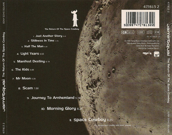 Jamiroquai : The Return Of The Space Cowboy (CD, Album)