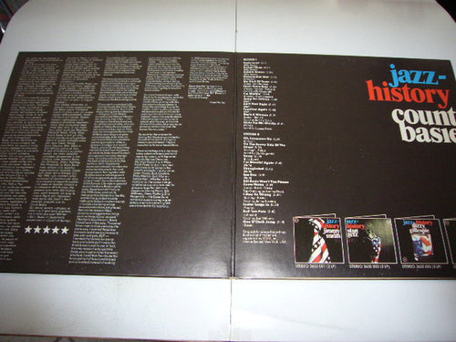 Count Basie : Jazz History Vol. 4 (2xLP, Comp, Gat)