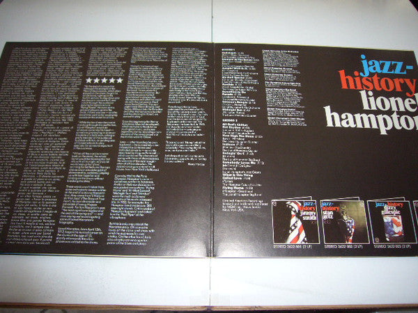Lionel Hampton : Jazz History Vol. 5 (2xLP, Comp, Gat)