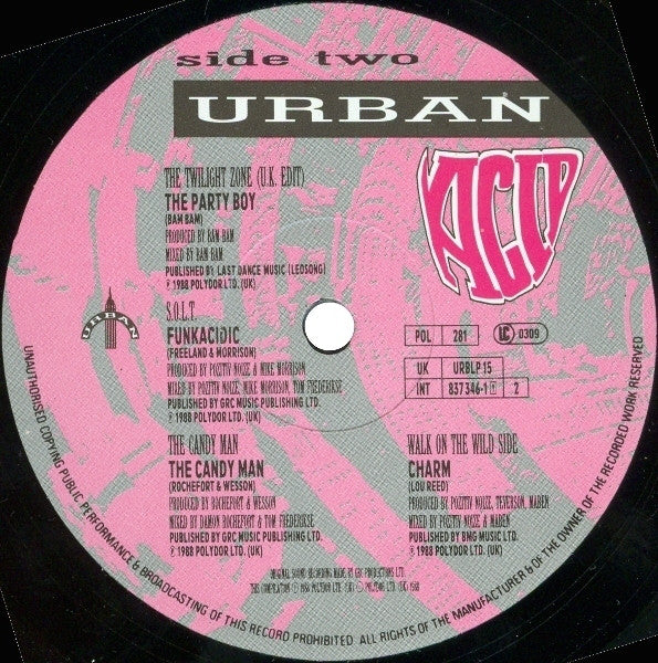 Various : Urban Acid (LP, Comp)