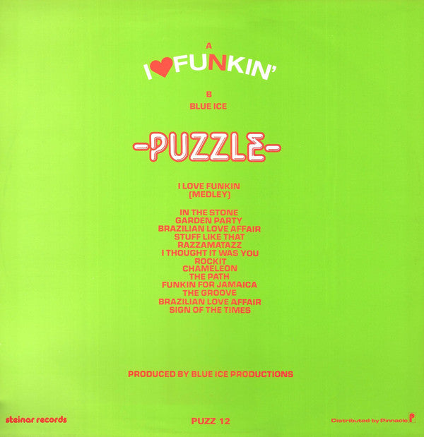Puzzle (8) : I ♥ Funkin' (12")