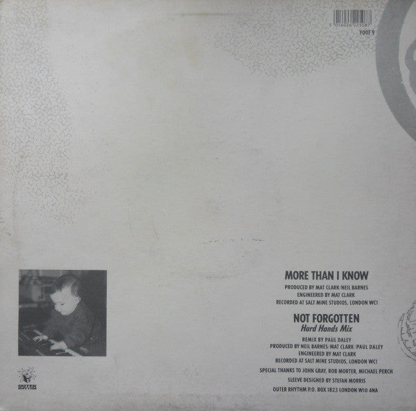 LeftField : More Than I Know And Not Forgotten (Hard Hands Mix) (12")