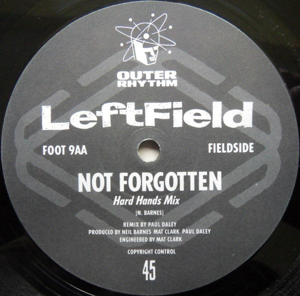 LeftField : More Than I Know And Not Forgotten (Hard Hands Mix) (12")