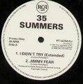 35 Summers : I Didn't Try (12", Single, Promo)