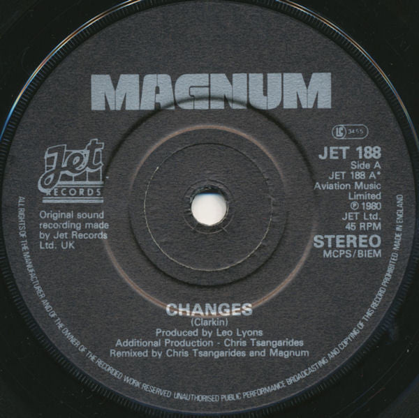 Magnum (3) : Changes (7", Single)