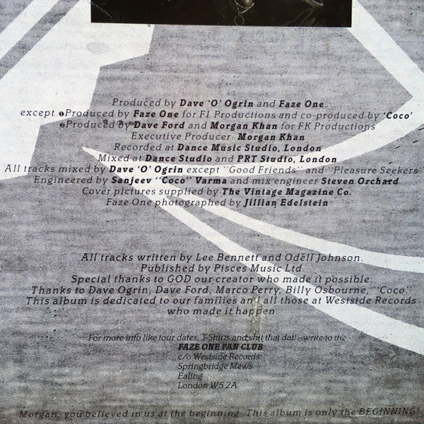 Faze One : Heroes (In The Works) (LP, Album)