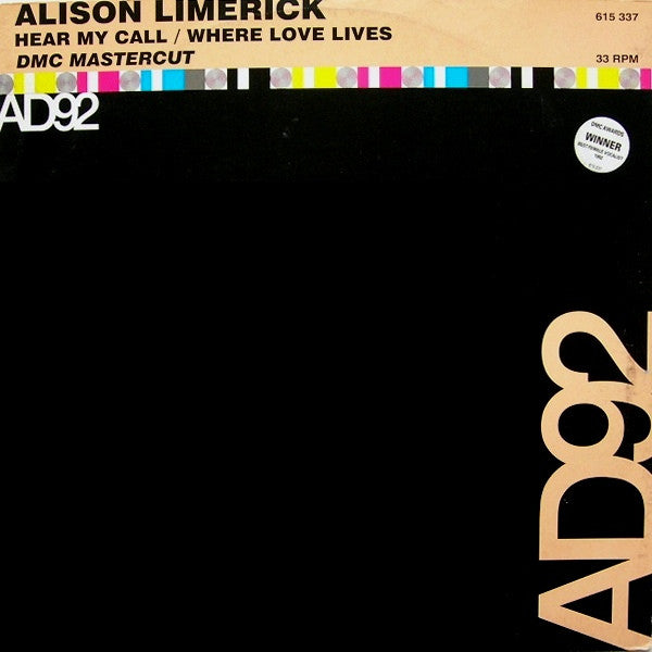 Alison Limerick : Hear My Call / Where Love Lives (DMC Mastercut) (12")
