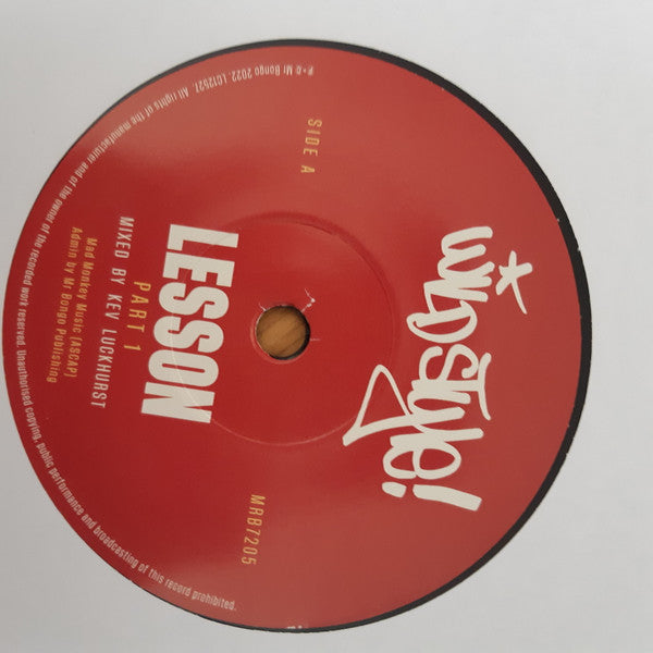 Kev Luckhurst : Wild Style! Lesson Part 1+2 (7", Single, RE)