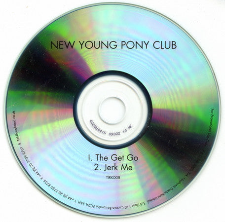 New Young Pony Club : The Get Go (CDr, Promo)