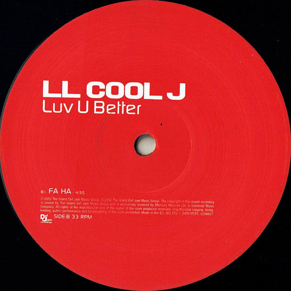 LL Cool J : Luv U Better (12", Single)
