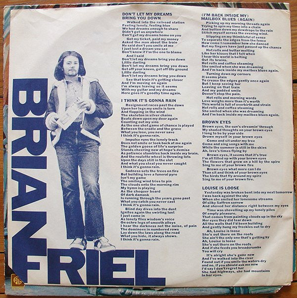 Brian Joseph Friel : Brian Friel (LP, Album)