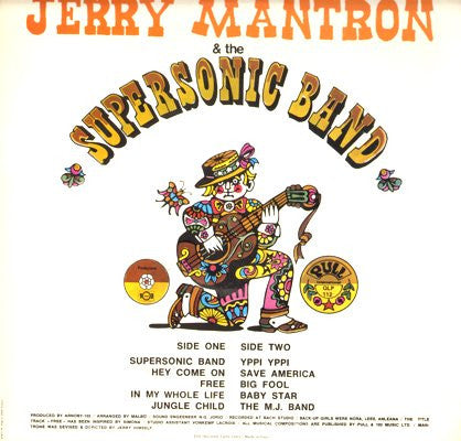 Jerry Mantron : Jerry Mantron & The Supersonic Band (LP)