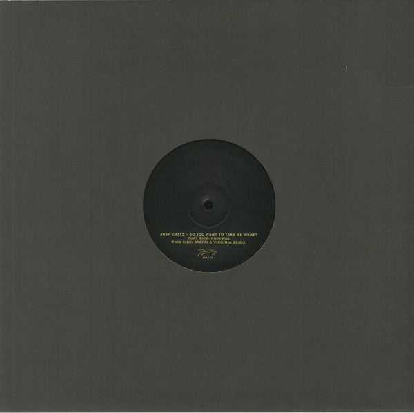 Josh Caffé* : Do You Want To Take Me Home? (12", Single)