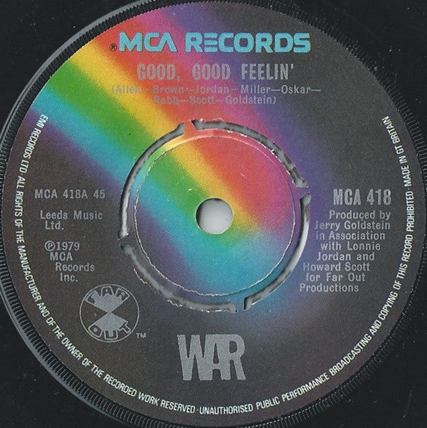 War : Good, Good Feelin' (7")
