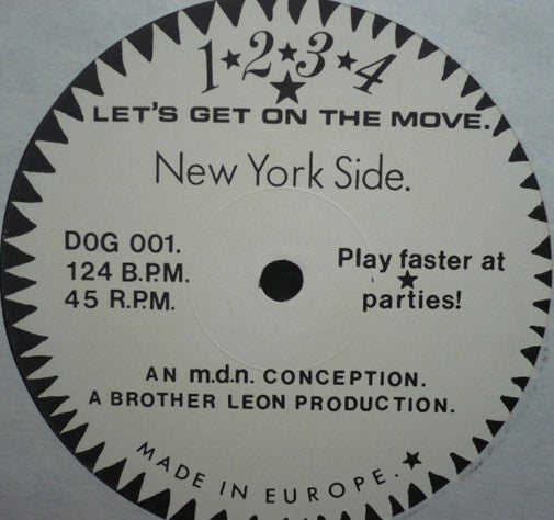 Unknown Artist : 1*2*3*4 Let's Get On The Move (12")