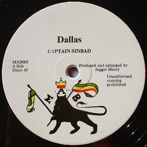 Captain Sinbad : Dallas / Dynasty (12")
