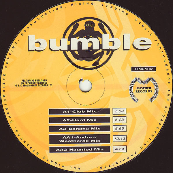 Bumble : West In Motion (12")