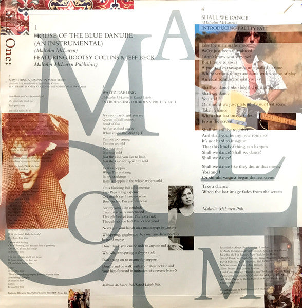 Malcolm McLaren And The Bootzilla Orchestra : Waltz Darling (LP, Album)