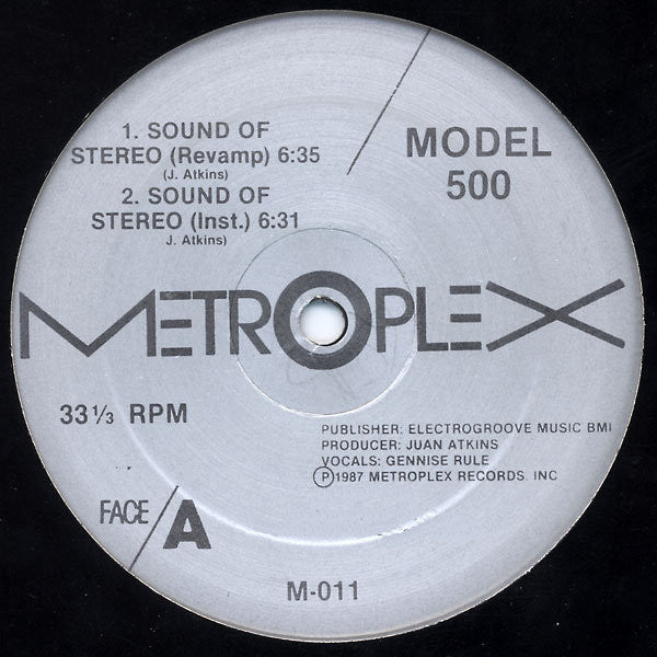 Model 500 : Sound Of Stereo (12", Sil)
