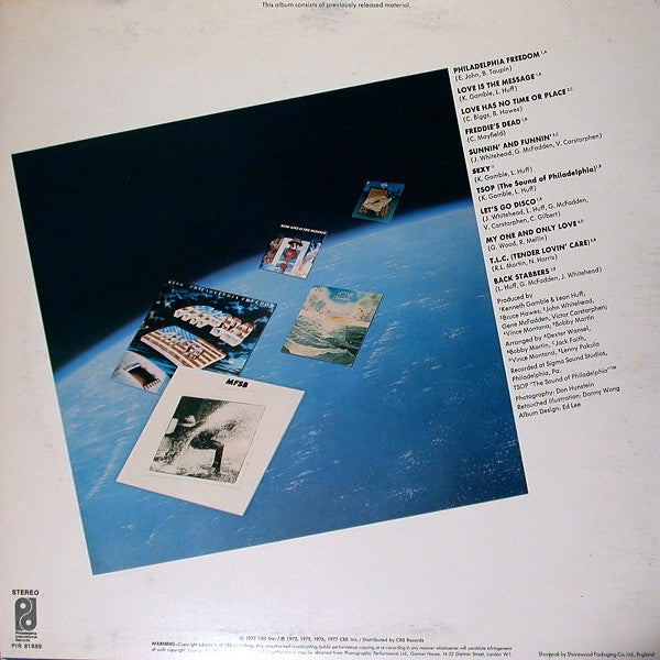 MFSB : End Of Phase I - A Collection Of Their Greatest Hits (LP, Comp)